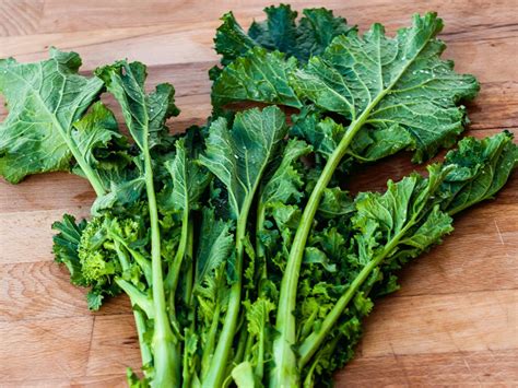 Cime di rapa fresche