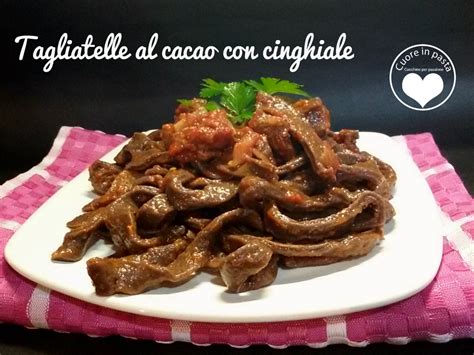 Cinghiale al cacao