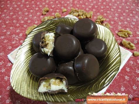 Cioccolatini con crema ganache