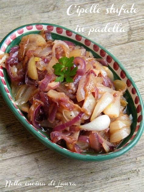 Cipolle Stufate in Padella