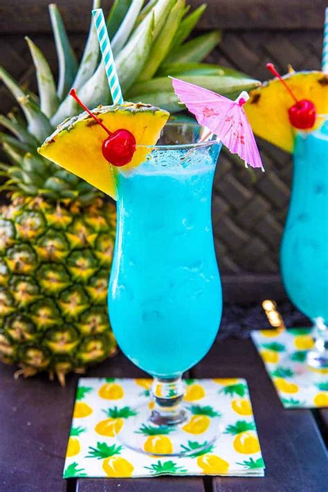 Cocktail Blue Hawaiian