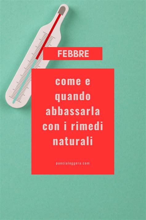 Come abbassare la febbre