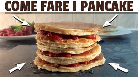 Come fare i pancake in casa