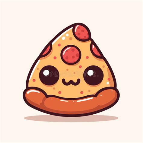 Condimento della pizza kawaii
