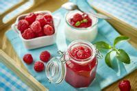 Confettura di Lamponi con Rose, Ibisco e Lavanda