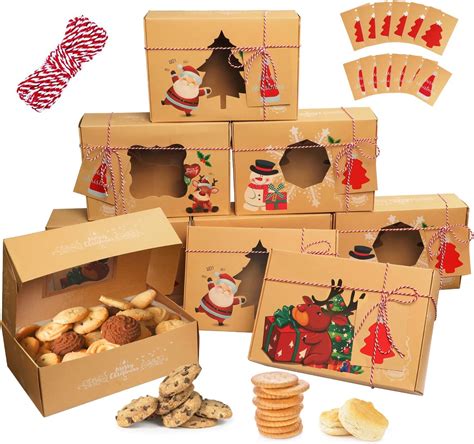 Confezioni regalo per biscotti di Natale