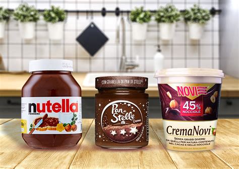 Confronto Crema Novi e Nutella