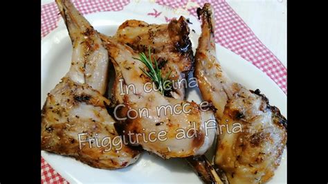 Coniglio Fritto in Friggitrice ad Aria