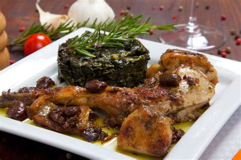 Coniglio con le olive taggiasche
