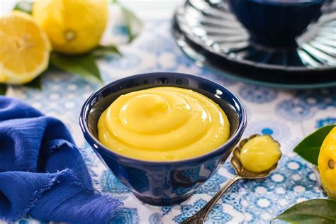 Conservazione Crema al Limone