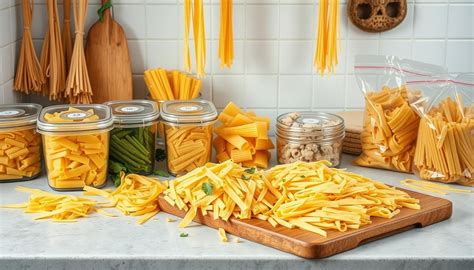 Conservazione della pasta