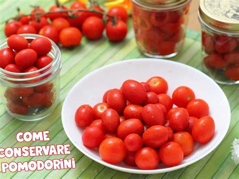 Conservazione pomodori