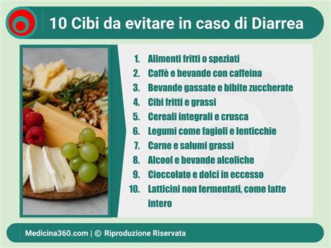 Consigli per la gestione della diarrea