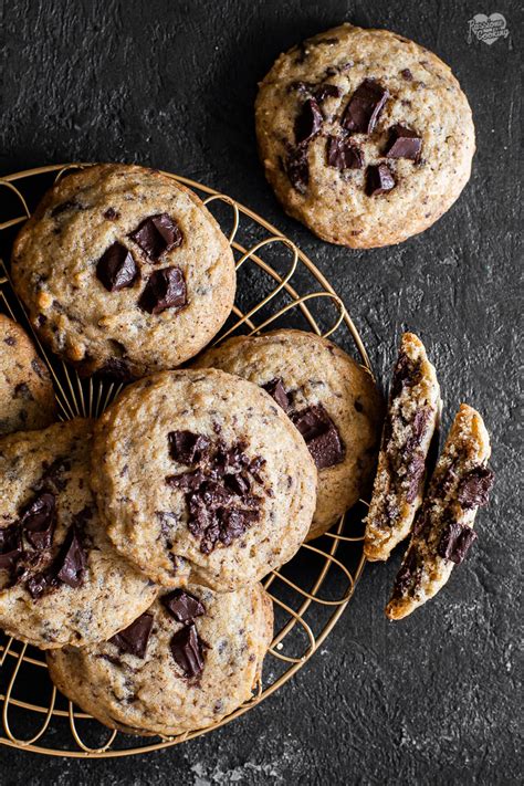 Cookies con Farina di Segale e Cioccolato