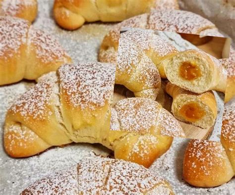 Cornetti con marmellata