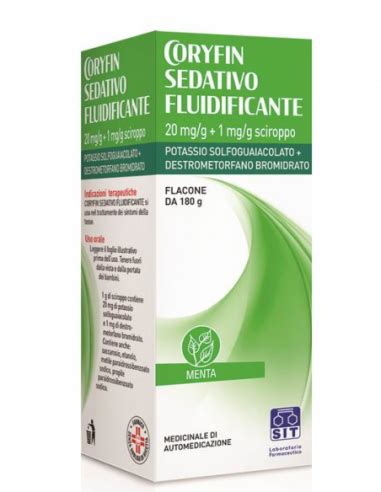 Coryfin Tosse Sedativo Fluidificante Sciroppo