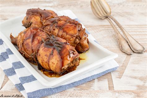 Cosce di Pollo Ripiene pronte da servire