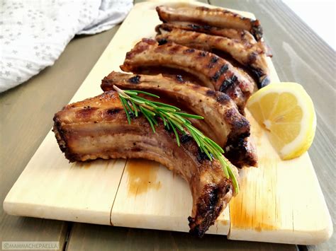 Costine di maiale alla griglia