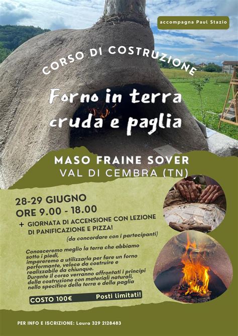 Costruzione Forno in Terra Cruda