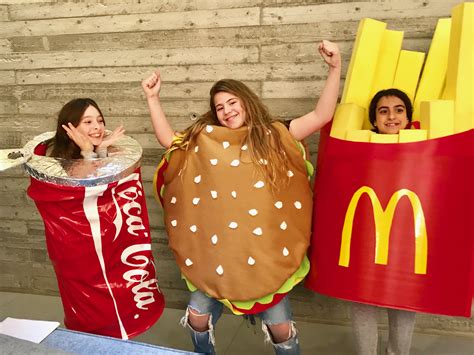 Costume da Hamburger Fai da Te