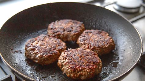 Cottura Hamburger in Padella