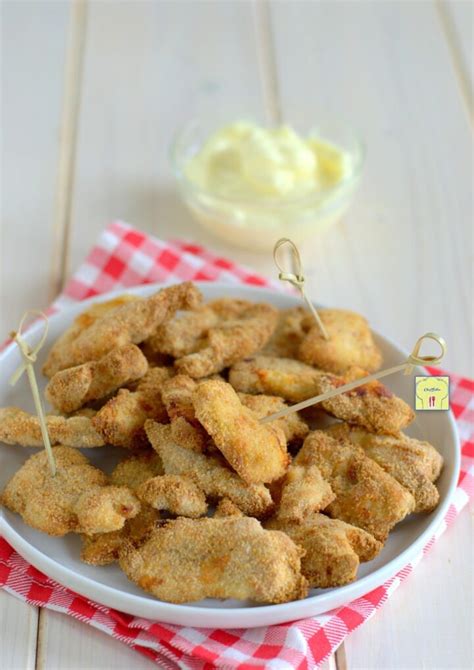 Cottura dei nuggets nella friggitrice ad aria