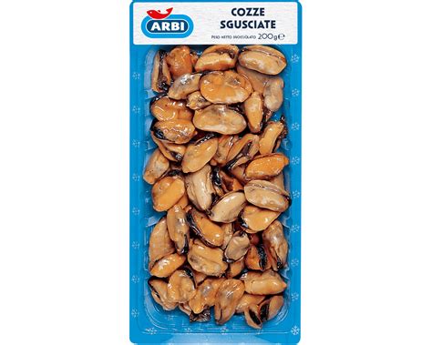 Cozze sgusciate Arbi