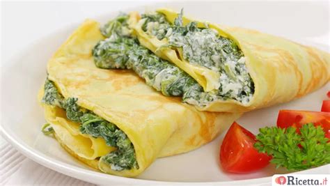 Crêpes Ricotta e Spinaci