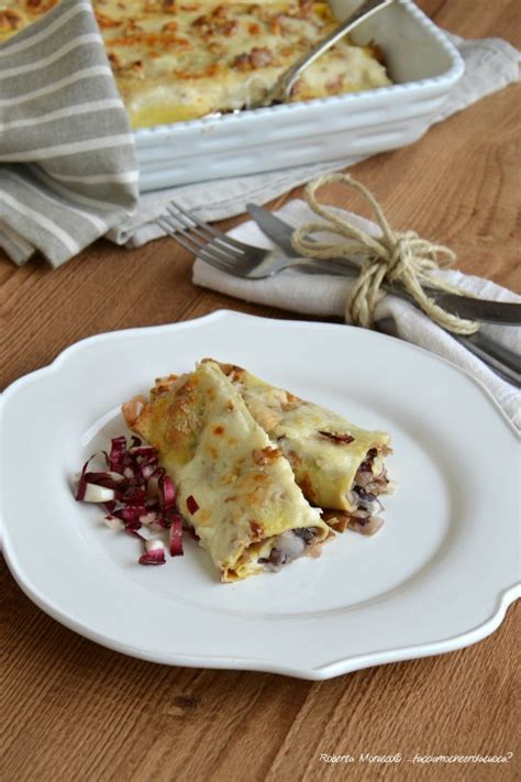Crêpes al Radicchio di Treviso