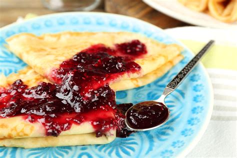 Crêpes alla marmellata