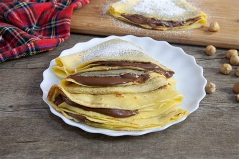 Crêpes alla nutella