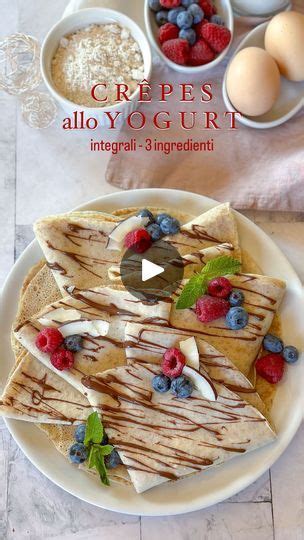 Crêpes allo Yogurt