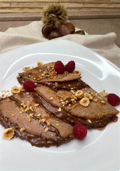 Crêpes con Guanciale e Castagne