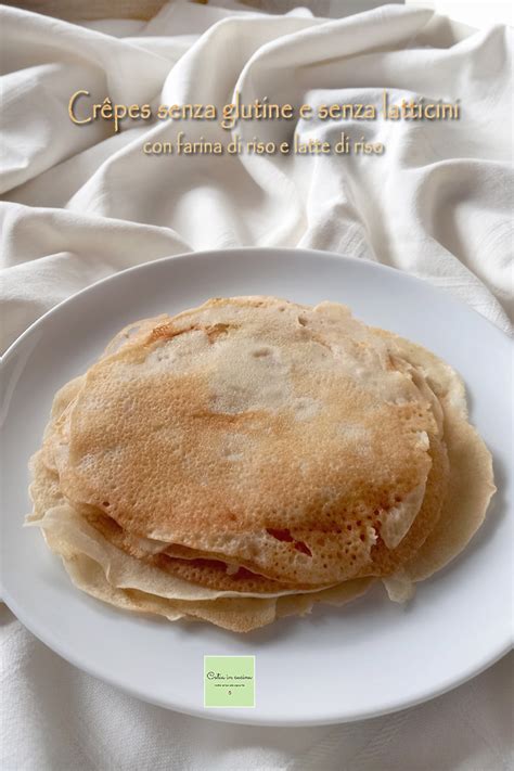 Crêpes senza glutine e senza lattosio