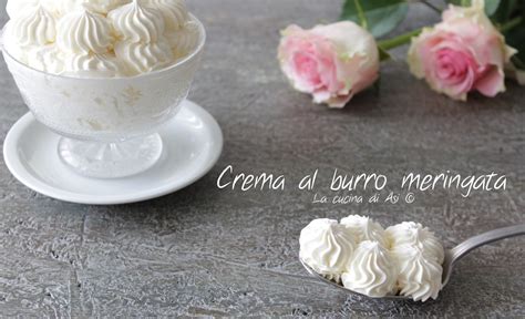 Crema al burro meringata