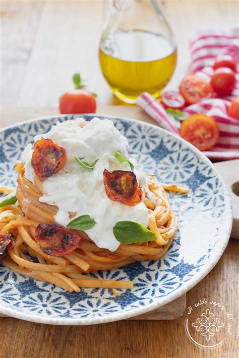 Crema di Burrata con Pomodorini Confit