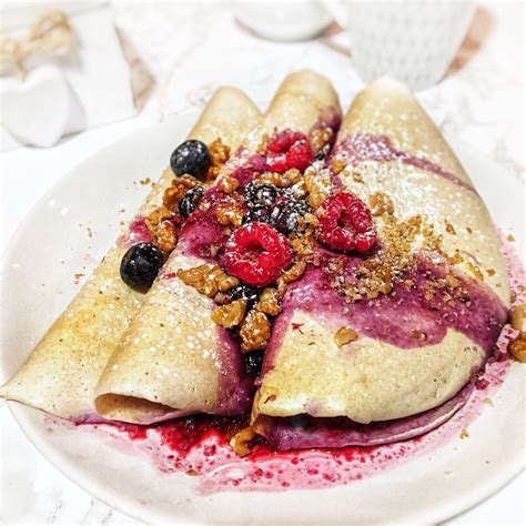 Crepes Proteiche con Yogurt Greco