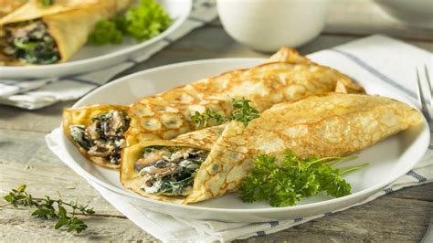 Crepes Ricotta e Funghi