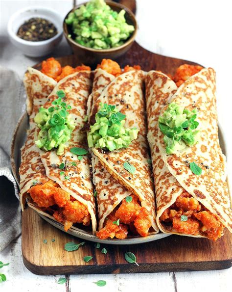 Crepes Ripiene di Cavolfiore all'Arrabbiata