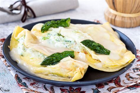 Crepes agli Asparagi e Ricotta