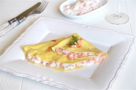 Crepes ai Gamberetti