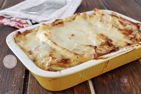 Crepes ai formaggi al forno