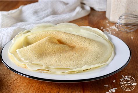 Crepes al Latte di Riso
