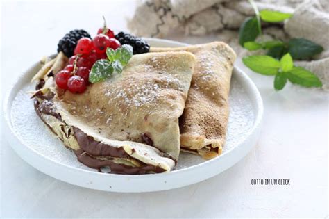 Crepes al cioccolato