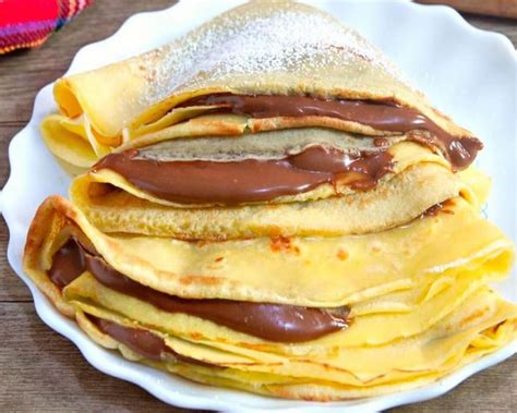 Crepes al cucchiaio con Nutella