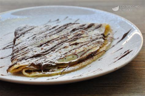Crepes alla Nutella farcite