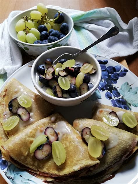 Crepes con Frutta Fresca