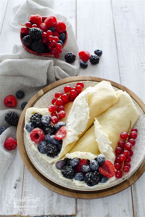 Crepes con Frutti di Bosco
