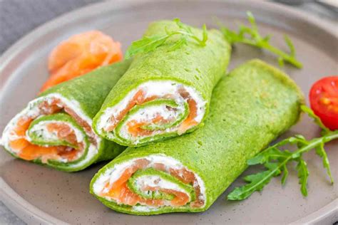 Crepes con Salmone e Philadelphia