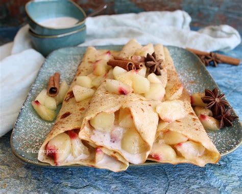 Crepes con Yogurt